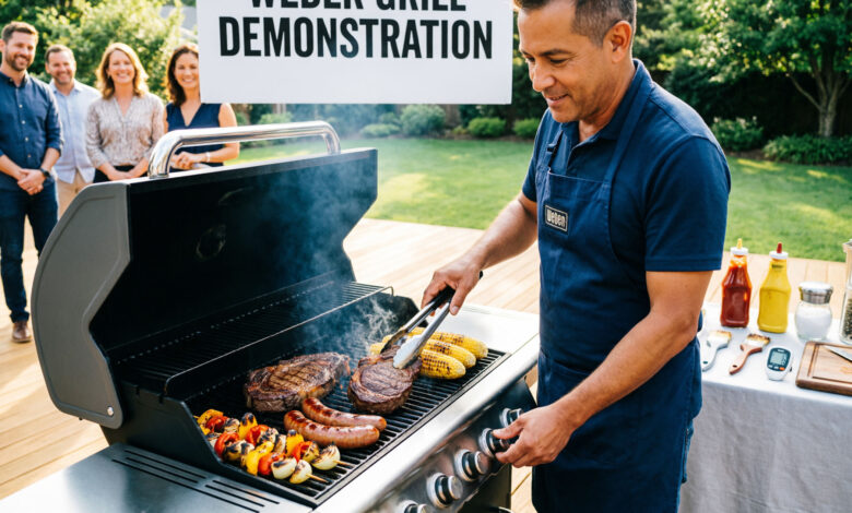 weber grillvorführung
